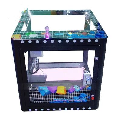 Coin Operated Magic Cube Crane Games Mini Claw Machine with and 114KG Capacity
