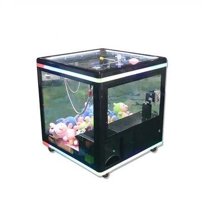 Coin Operated Magic Cube Crane Games Mini Claw Machine with and 114KG Capacity