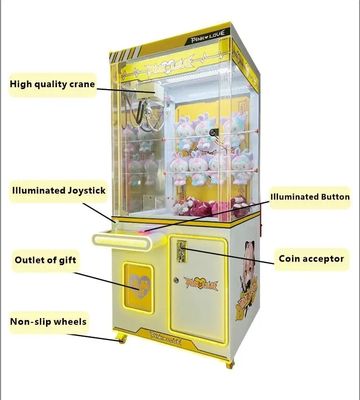Picture Custom Claw Crane Machine Is Customized Yes Coin Operated Gift Game Machine