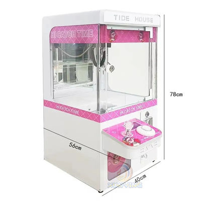 Small Size Table Top Mini Claw Machine Coin Operated Games with and Performance
