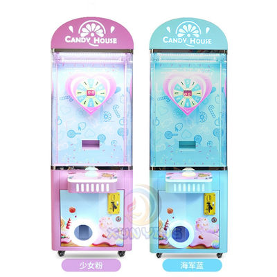 EU/US/UK/AU Plug Coin Operated Candy House Vending Gift Machine with Customized Design