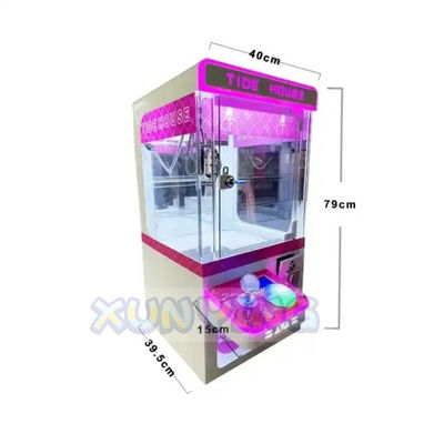 1 Player Indoor Gift Crane Claw Machine with Mini Catch Doll Toy and 110V/220V Voltage