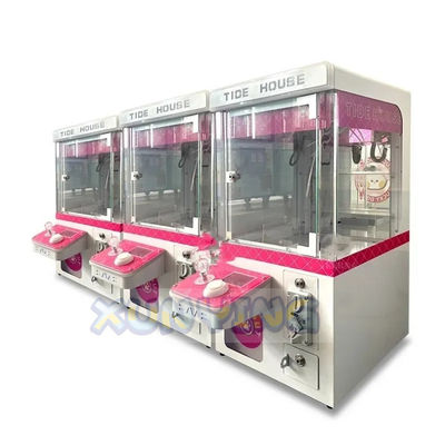 1 Player Indoor Gift Crane Claw Machine with Mini Catch Doll Toy and 110V/220V Voltage