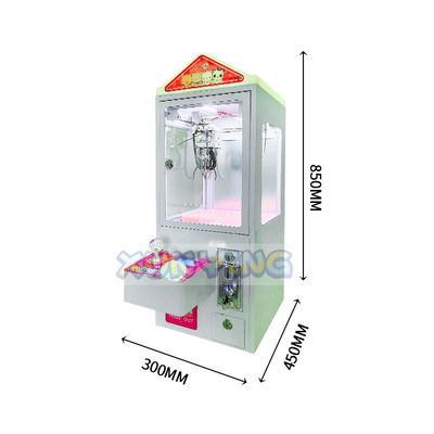 Customizable Mini Plush Toy Claw Crane Machine with Metal Acrylic Plastic Material