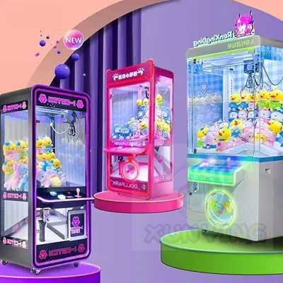 Age 8 Years Plush Doll Crane Machine Direct Supply 80KG Coin Operated Claw Game Center