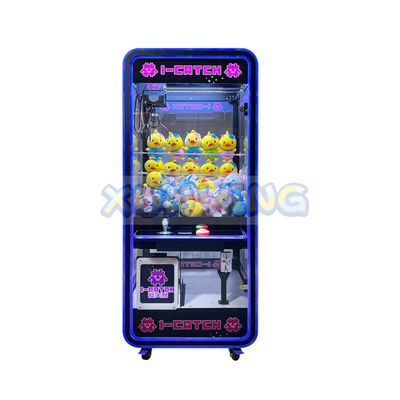 Amusement Game Center Doll Claw Machine Bill Operation Crane Machine with Bill Acceptor