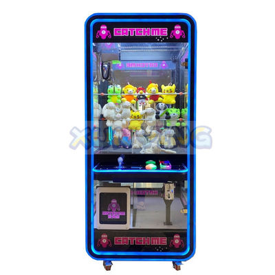 Amusement Game Center Doll Claw Machine Bill Operation Crane Machine with Bill Acceptor