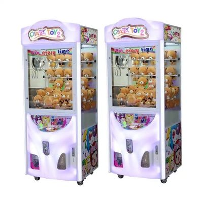 Coin Operated Crane Machine for Shopping Mall Arcade Candy Vending Game Toy Claw