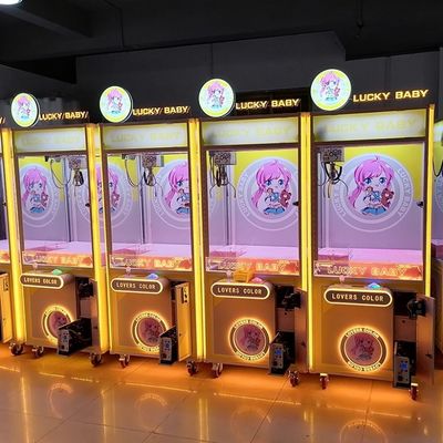 80*90*210cm Coin Operated Crazy Toy Crane Claw Vending Game Machine for 1 Player