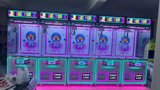 80*90*210cm Coin Operated Crazy Toy Crane Claw Vending Game Machine for 1 Player