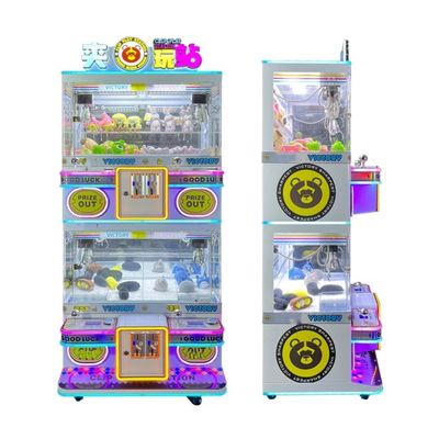 110V/220V/230V Voltage Custom 2-Layer 4-Player Coin-Operated Toy Grabber Claw Machine