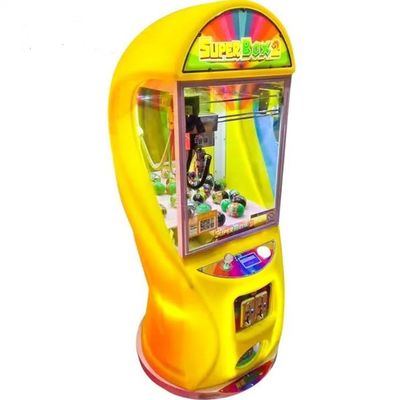 W45*D55*H134cm Black Coin Operated Super Box Mini Crane Claw Machine for Mall Arcade