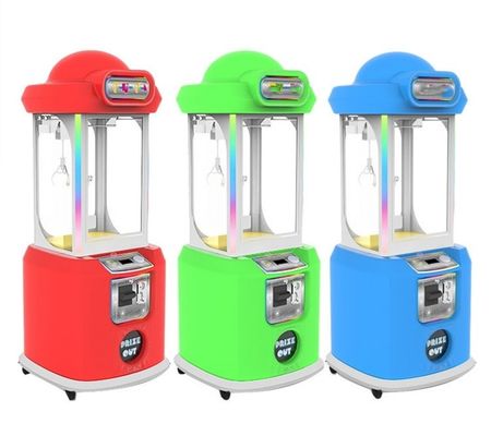 W45*D55*H134cm Black Coin Operated Super Box Mini Crane Claw Machine for Mall Arcade