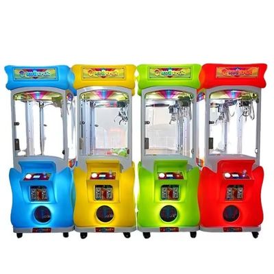 W45*D55*H134cm Black Coin Operated Super Box Mini Crane Claw Machine for Mall Arcade