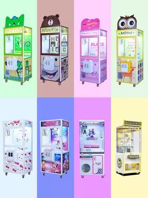 Coin Operated Child Toy Crane Claw Vending Gift Game Machine for Amusement Game Center