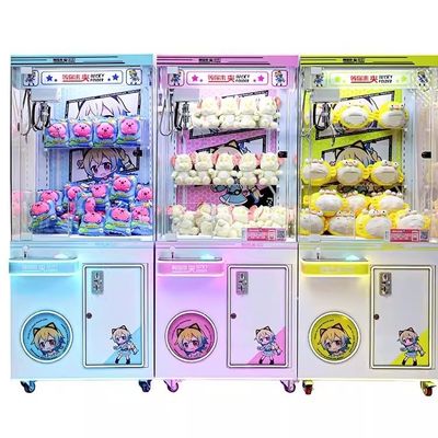 Metal Acrylic Catcher Dolls Games Machine Coin Operated Toy Arcade Crane Claw Machine