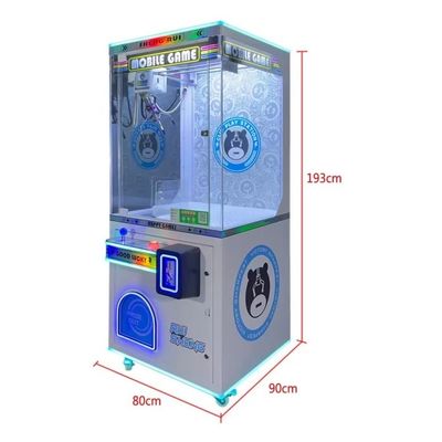 1 Player Plush Crane Games Toy Catcher Arcade Doll Machine Claw Perfect for All Ages