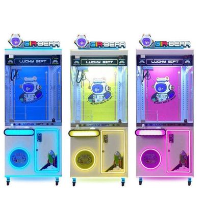 Custom Mini Super Claw Crane Machine Designed for Arcade Candy Game and Doll Claw
