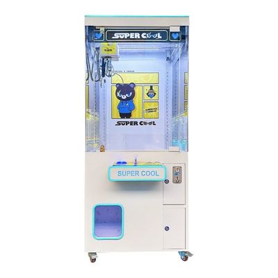 Custom Mini Super Claw Crane Machine Designed for Arcade Candy Game and Doll Claw