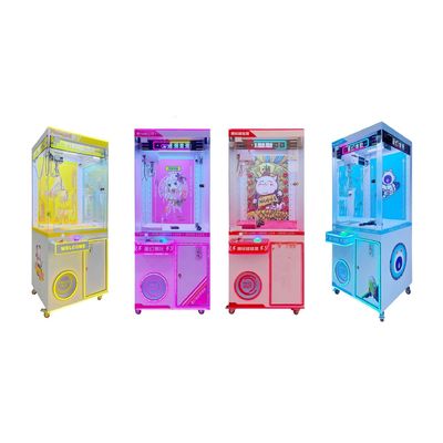 Custom Mini Super Claw Crane Machine Designed for Arcade Candy Game and Doll Claw