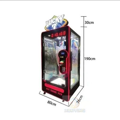 Plastic Coin Operated Big Plush Doll Cut Ur Prize Mini Doll Crane Amusement Toy Vending Machine 170*120*235cm