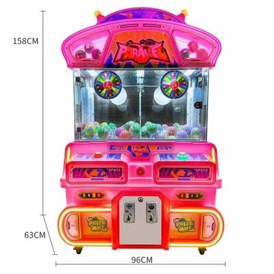 Operated system Coin Uoperated Claw Machine Arcade Double People Clip Prize Machine