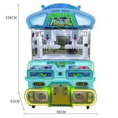 Operated system Coin Uoperated Claw Machine Arcade Double People Clip Prize Machine