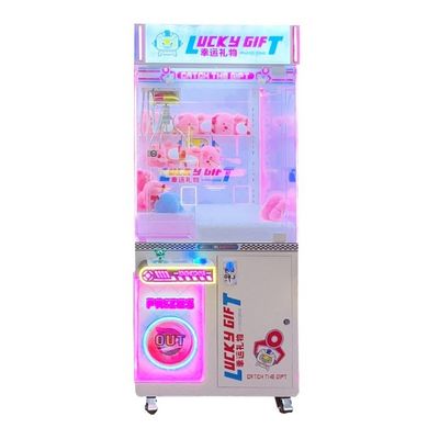 Mall Coin Operated Plush Gift Arcade Toy Claw Machine For 6 Years Old Custom
