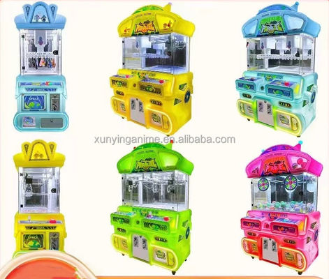 Small Dolls Vending Mini Toy Claw Machine 30KG Metal Acrylic Coin Operated Arcade Games