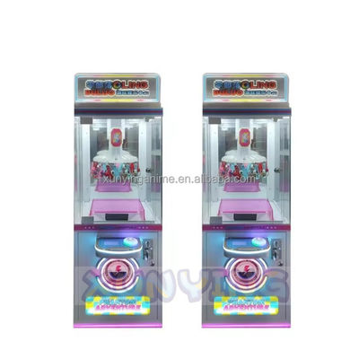 Crane Game Toy Grabber Claw Machine Coin Scan Code Clip Snack Gift Doll 110V