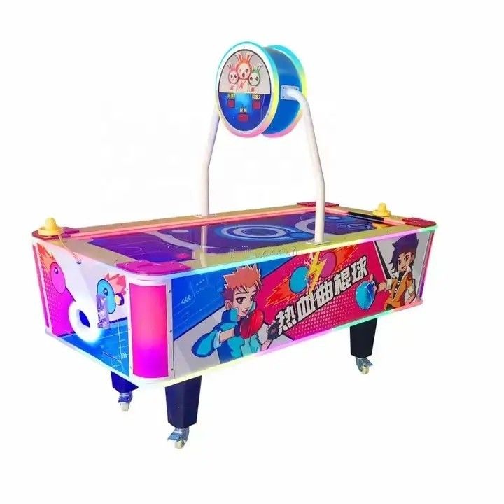 US PLUG 220V Arcade Air Hockey Table for Shopping Mall Entertainment