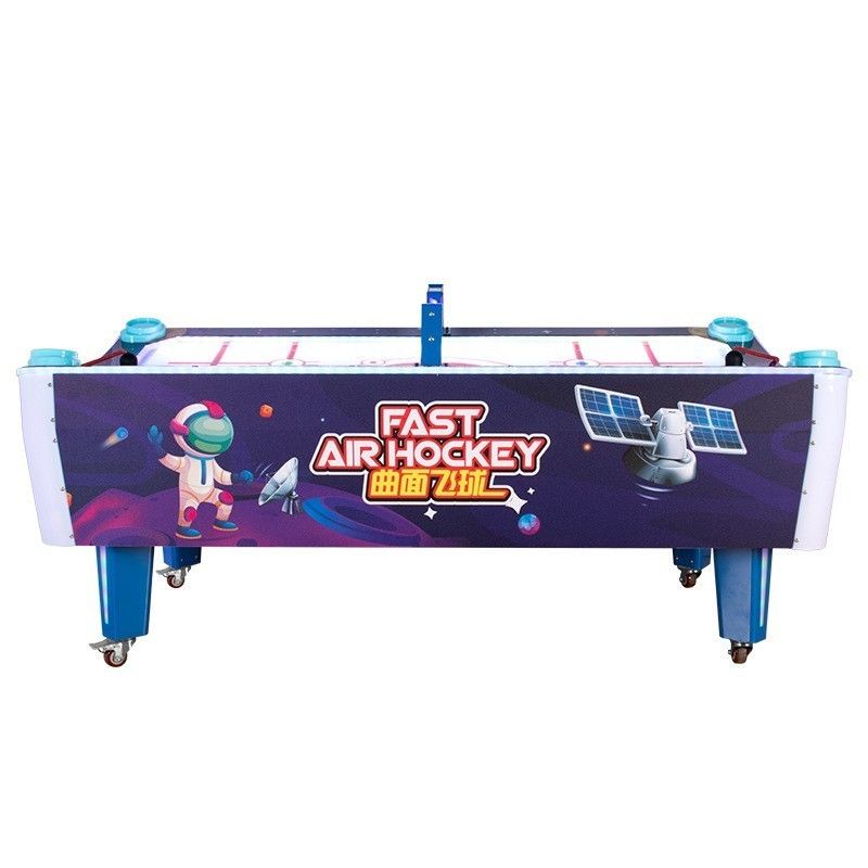 Indoor Game Arcade Air Hockey Table Metal Acrylic Plastic Material