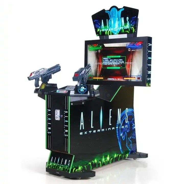 Join the Action 2 Players 42" Aliens Extermination Shooting Game for Ticket Redemption