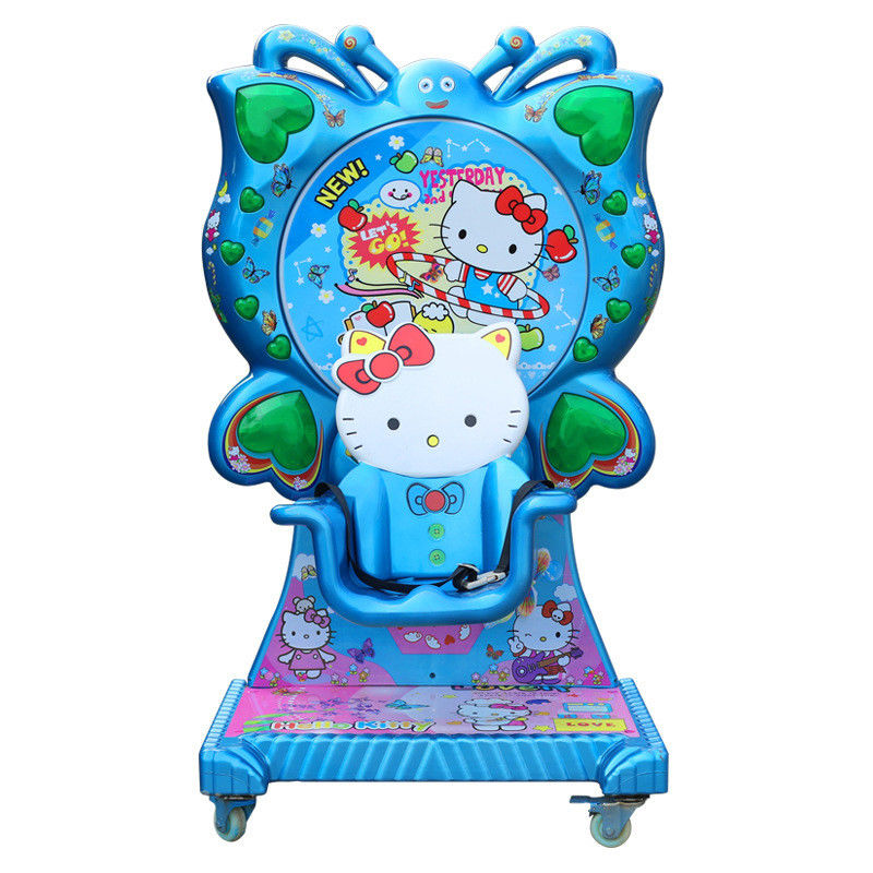 Coin Operated Kiddie Rides Swing Game Machine with Metal Acrylic Plastic Construction