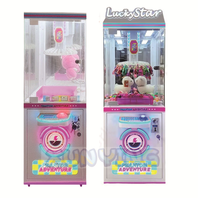 Coin Operated Mega Mini Claw Machine Candy Keychain Plush Toy Arcade Custom