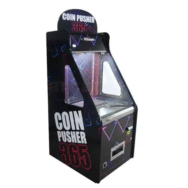 Amusement Center Arcade Coin Quarter Pusher Machine High Revenue Single Player