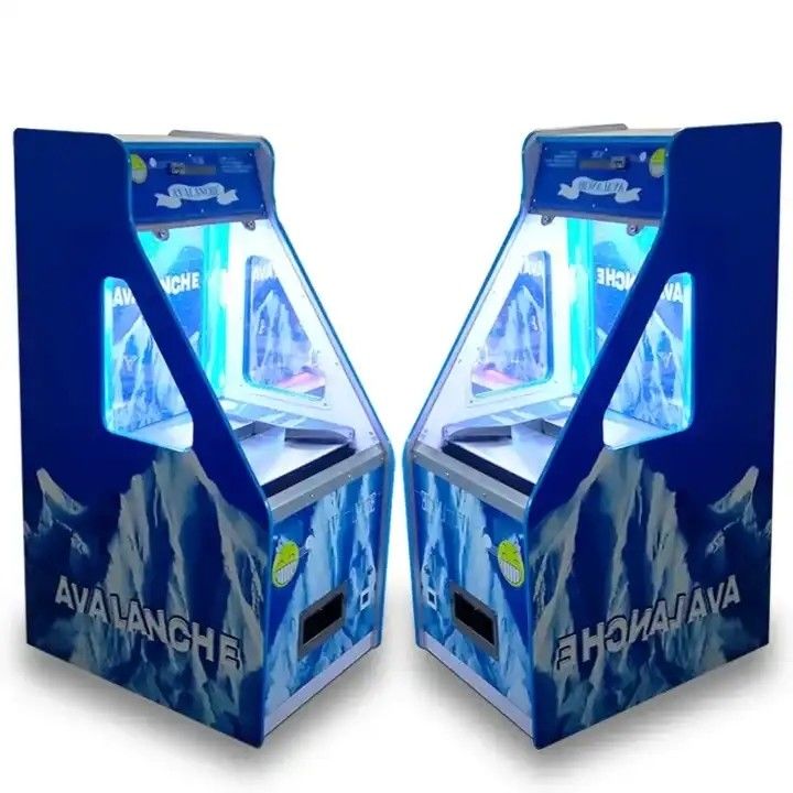 Prize Lottery Ticket Arcade Game Machine Indoor Coin Operated Pusher