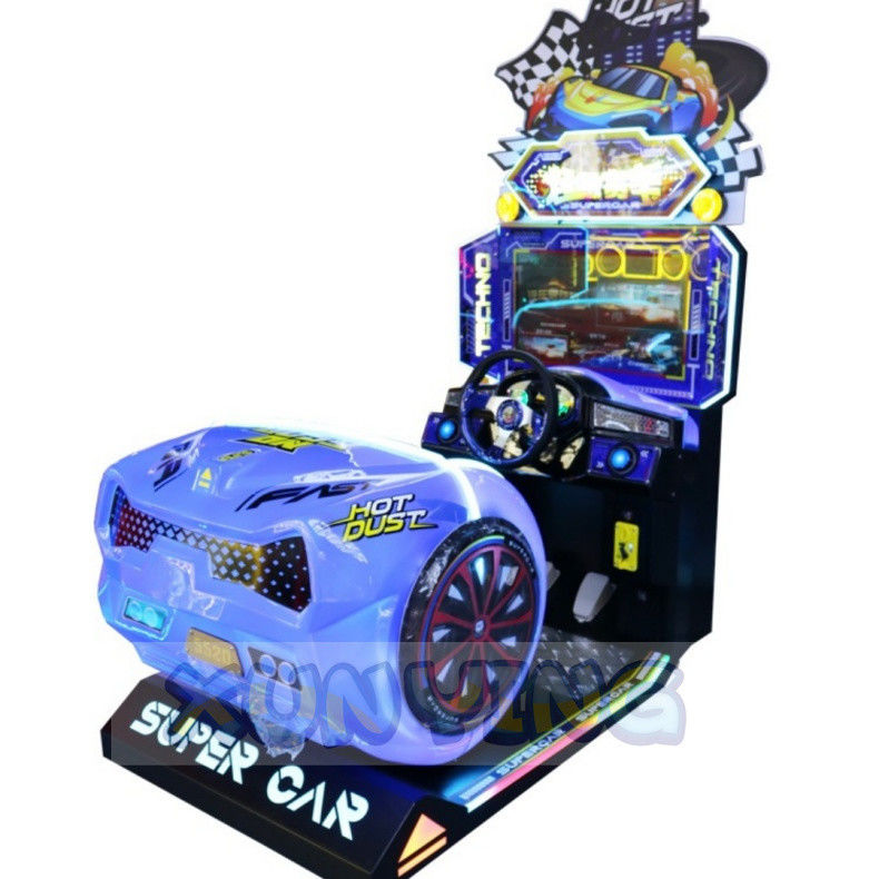 Picture Included 26'' LCD Coin Operated Racing Arcade Children Racing Car Game Machine