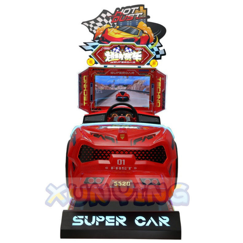 110V/220V/230V Coin Operated 3d Simulator Arcade Race Video Game Machine for Kiddie Ride