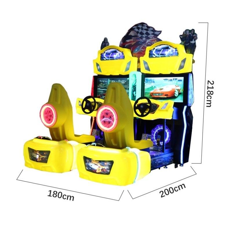 ODM Car Racing Racing Arcade Machine Simulator Driving Game 110V