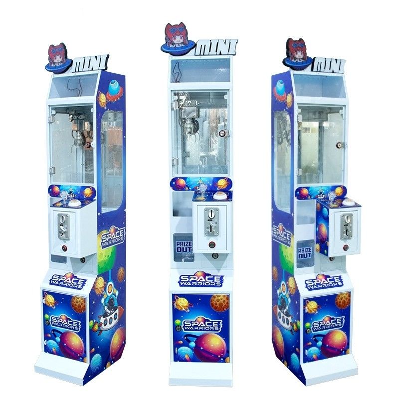 Amusement Game Center Suitable Mini Plush Toy Claw Crane Candy Claw Machine with Claw