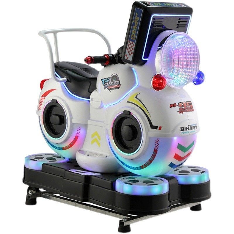 Electric Fairground Coin Operated Car Ride Machine For Kids' Entertainment