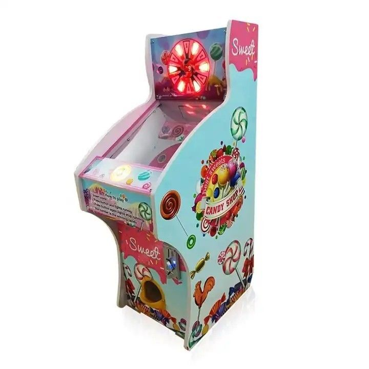 OEM Coin Operated Kiddie Ride Coin Pusher Lollipop Vending Game Machine