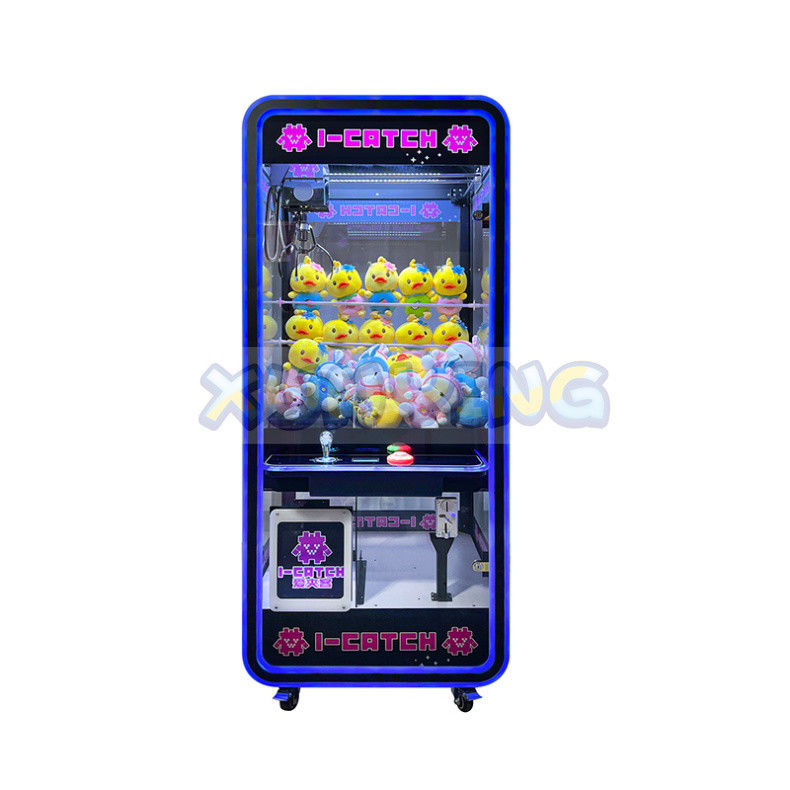 Amusement Game Center Indoor Arcade Games Transparent Claw Machine with US Plug Type