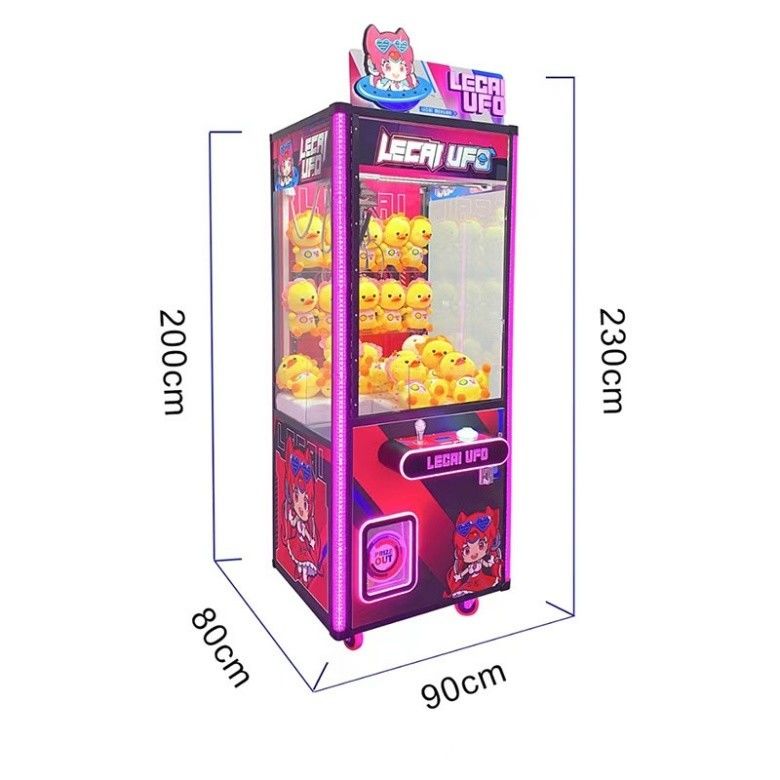 Mini 22" Prize Doll Vending Toy Crane Claw Game Machine with 110V/220V/230V Voltage