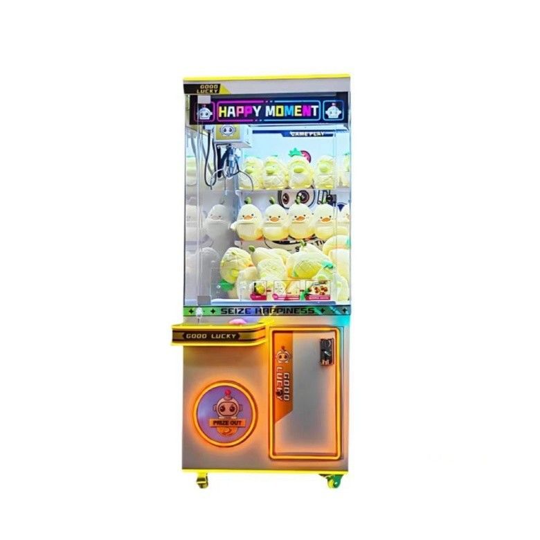 1 Player Customized Coin Operated Toy Crane Claw Vending Gift Game Machine