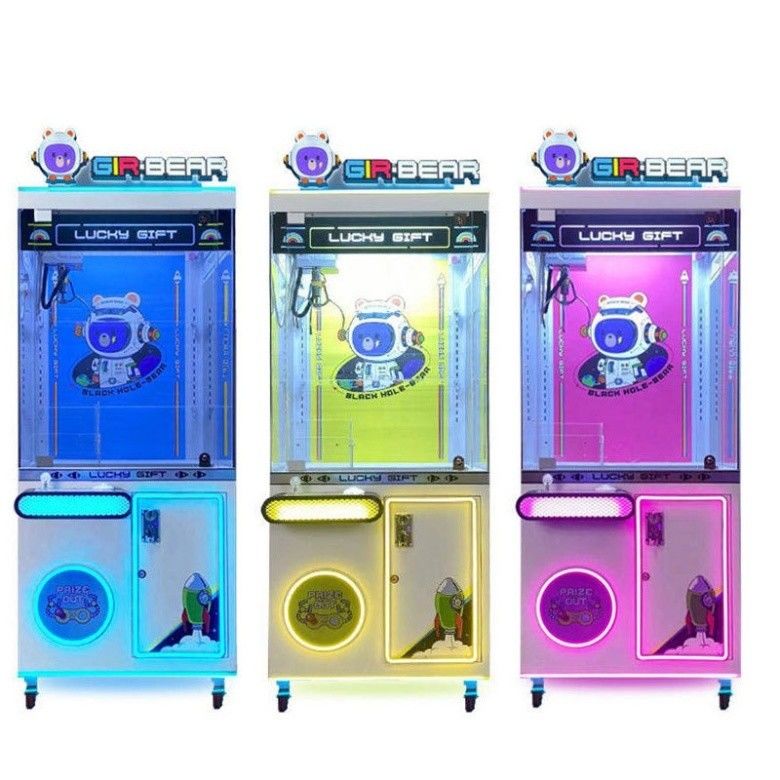 Custom Mini Super Claw Crane Machine Designed for Arcade Candy Game and Doll Claw