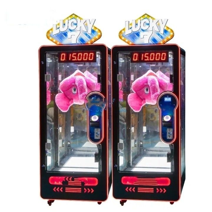 Lucky 7 Cut Ur Prize Game Plush Toy Claw Crane Machine with 110V/220V/230V Voltage