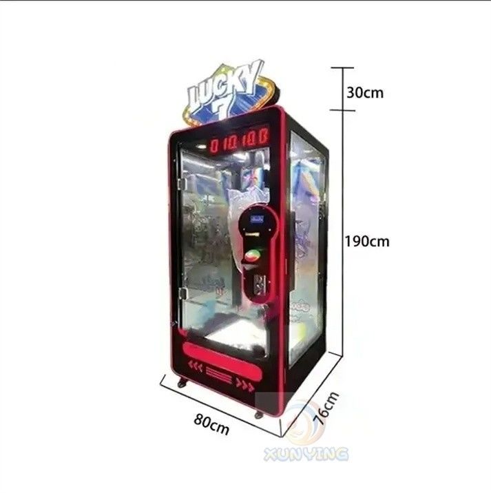 Plastic Coin Operated Big Plush Doll Cut Ur Prize Mini Doll Crane Amusement Toy Vending Machine 170*120*235cm