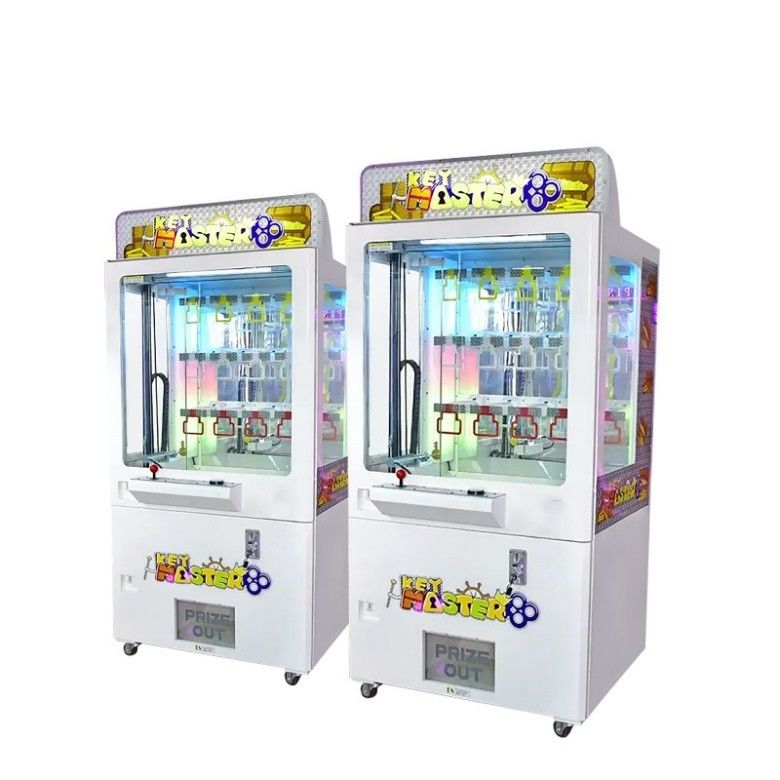 Key Claw Machine Coin Operated 9 15 Holes Machine Kit Key Master Arcade with Bill Acceptor